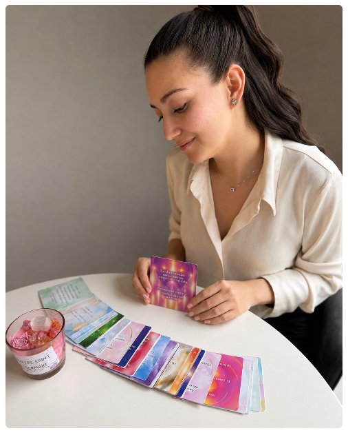 Luisa con cartas angelicales